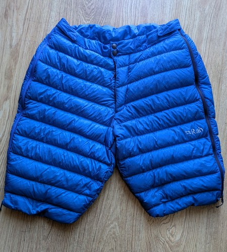 Men rab prosar down shorts - rab,