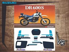Suzuki DR 600s 1988-1994 Stickers/Stickers/Decals