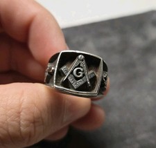 Masonic / Freemason Vtg Ring