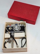 Camera 'Photo Flash' petrol table lighter - unused and in its box