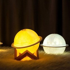 Quiet Operation USB Desktop Humidifier Moon Light Air Purifier  Desktop Use