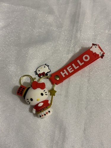 Hello kitty keyring figure bag - kitty,