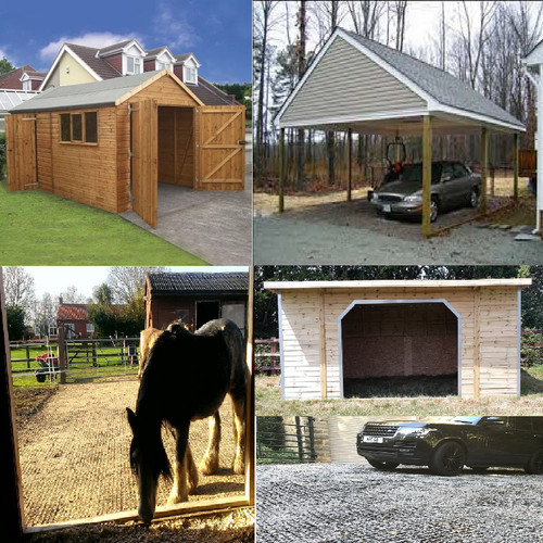 Field shelter bases hay - field,