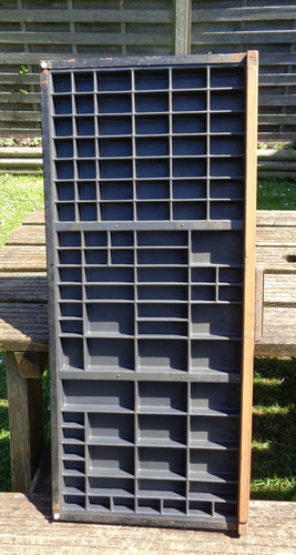 Vintage printers typecase - printers,