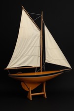 Large Vintage Wooden Pond