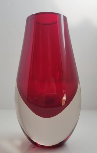 Whitefriars art glass - whitefriars, red