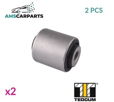 CONTROL ARM WISHBONE BUSH PAIR REAR LOWER INNER TED44626 TEDGUM 2PCS NEW