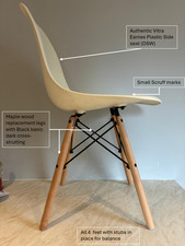 Original Vitra Eames DSW seat