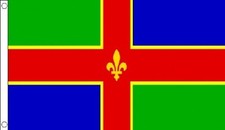 LINCOLNSHIRE FLAG 5' x 3' Lincoln Lincs County Skegness Grimsby Market Rasen