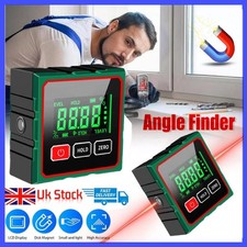 360° Magnetic Digital Protractor Angle Finder Gauge Inclinometer Level Meter