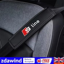 Leather Seat Belt Covers FOR