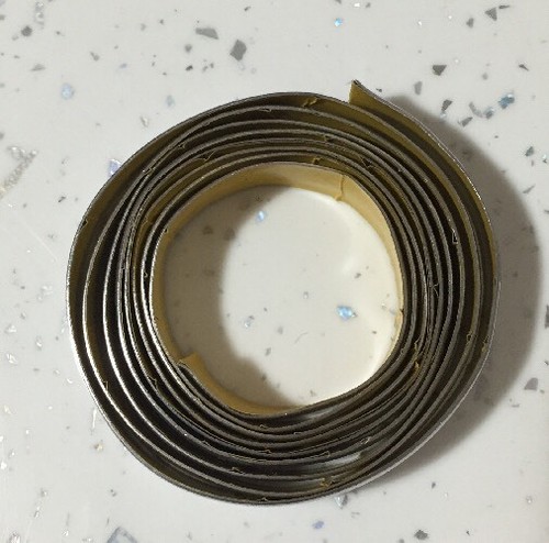 Self adhesive lead strip for - adhesive,