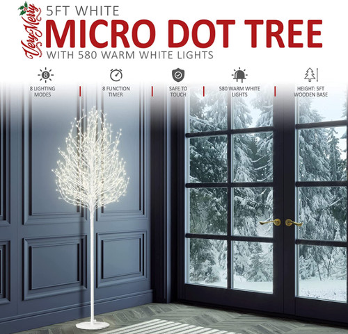 Micro dot birch twig - birch,