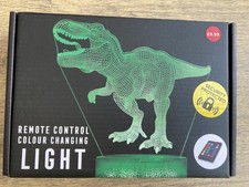 3D Dinosaur Night Light Lamp