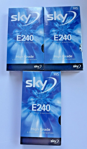 Sky e240 vhs - x, blank