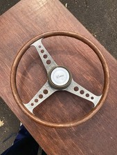 GENUINE LES LESTON WOODEN CORTINA WHEEL MK1/MK2 Cortina