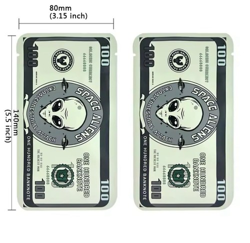 100x mylar smell - proof, bags