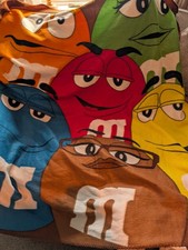 M&M World Character  Fleece Throw 2013  50”X60”