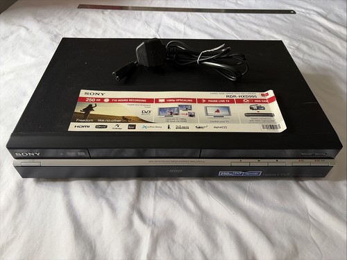 Sony rdr hxd995 - dvd, recorder