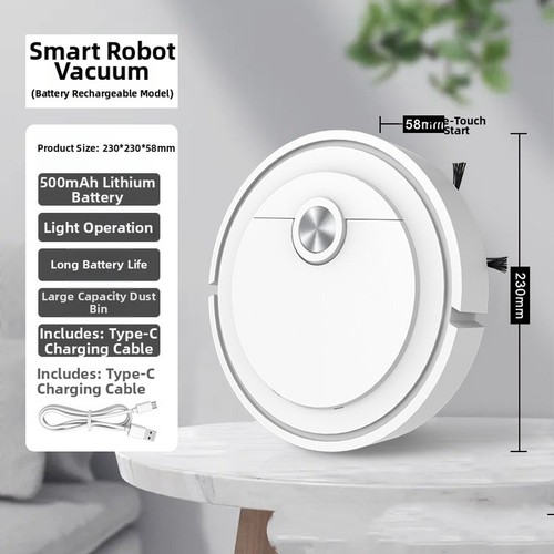 Compact robot vacuum cleaner - robot,