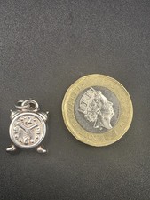 Vintage Sterling silver alarm