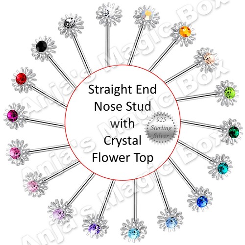 3mm flower crystal - crystal, top
