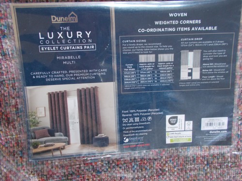 Dunelm curtains mirabelle - dunelm,