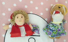 ELC Early Learning Centre Little Red Riding Hood Big Bad Wolf Finger Puppets