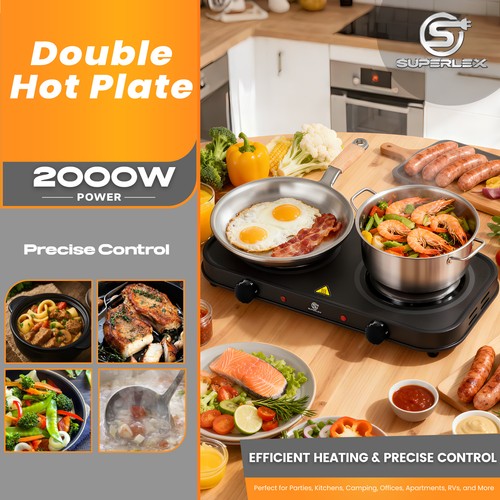 Superlex electric hot plate - electric,