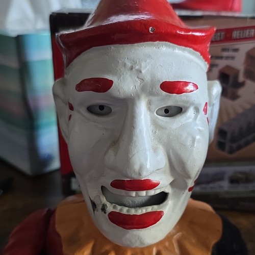 Vintage cast iron - cast, jester/clown