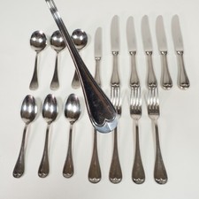 Rare Guy Degrenne France Neuilly Flatware 17 PC Lot Hard to Find Line