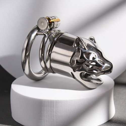 Chastity cage tiger head - cage,