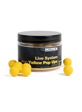 CC Moore Yellow Pop Ups 14mm Live System Carp Fishing Boilies Buoyant Bait