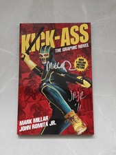 Kick-Ass Graphic Novel Signed by Mark Millar and John Romita Jr - Kick-Ass Cover