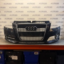 AUDI A3 8P FRONT BUMPER BLACK