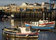 PHOTO  LOW TIDE BRIDLINGTON