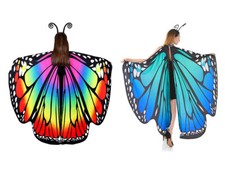 Womens Butterfly Wings Cape