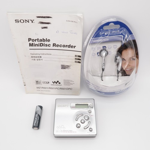 Sony minidisc player - minidisc,