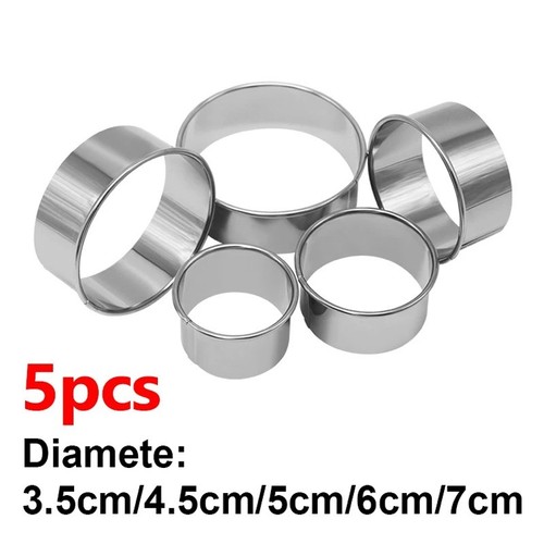 5pcs stainless steel - stainless,