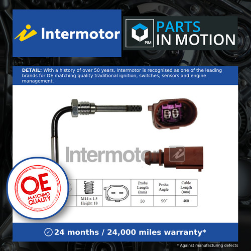 Exhaust temperature sensor - exhaust,