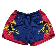 Nike NSW Scorpion Muay Thai Shorts MMA Boxing Blue Red AR1994 492 Size Large L