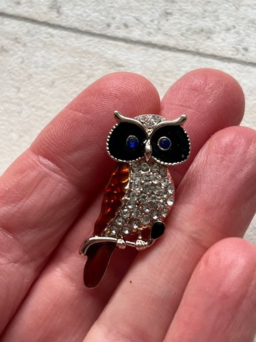 Owl brooch womens - owl,
