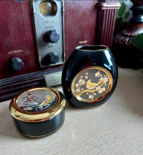 The Art of Chokin Trinket Pot