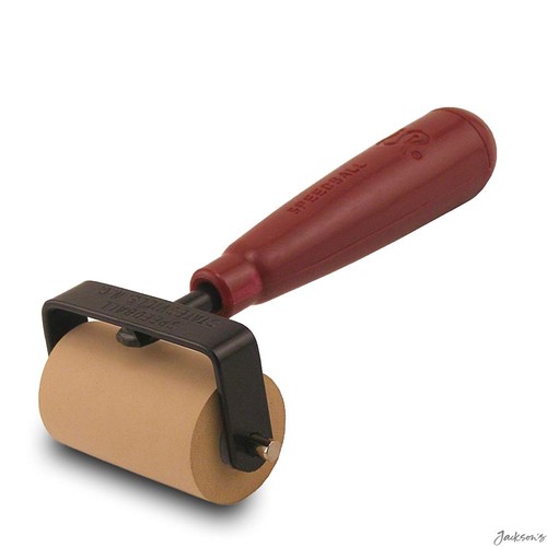 Speedball soft rubber - soft, brayer