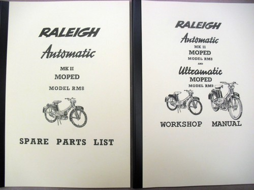 Raleigh moped rm8 workshop - raleigh,