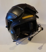 British RAF Mk4B Mk4L pilot's flying helmet aircrew jet fighter helicopter