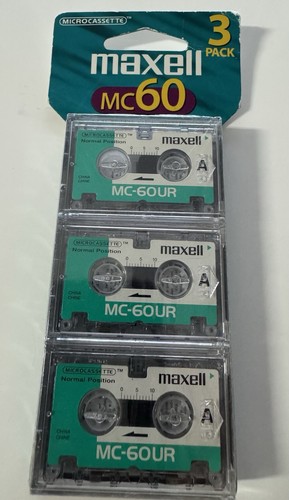 New sealed pack - pack, maxell