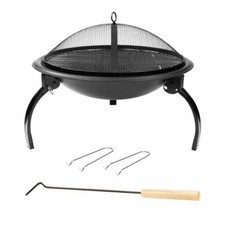 2 in 1 Portable 22" Round Fire