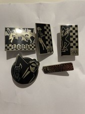 2-Tone Ska The Specials Metal Pin Badges Walt Jabsco Ska Specials