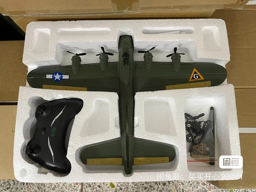B17 foam airplane - b17,